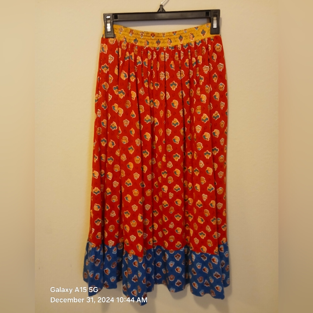 Vintage Carol Little Skirt Bohemian Cottage Core